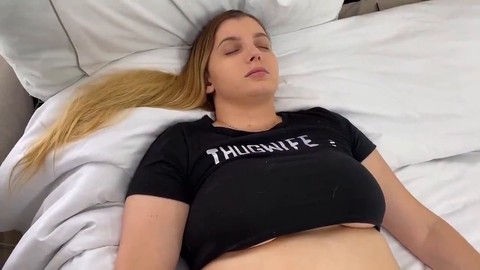 Latina, light-haired, 18yo