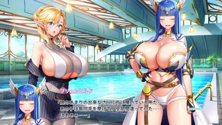 Ahegao big-boobed milf pleased fascinating gameplay with inner ejaculation