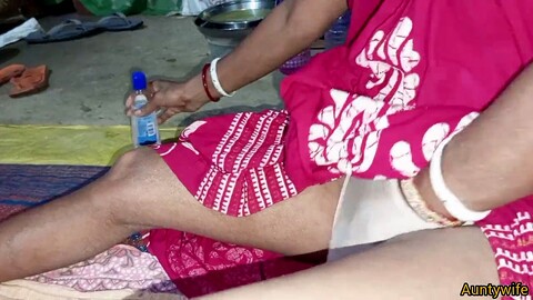 Tía tamil cojida, invasión anal, tía