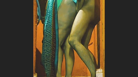 Une milf bangladaise avec un énorme derrière se fait prendre par ses beaux-fils dans la cuisine tard le soir