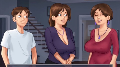 Summertime saga, сексуальный голос, девочка-геймер