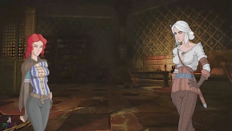 The witcher 3 ciri, انمي, مدرب