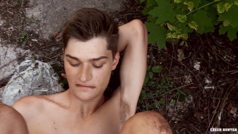 Czech Hunter, episode 474 - easy cash for anal fun in the great outdoors