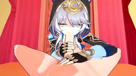 Hentai, asian, genshin impact