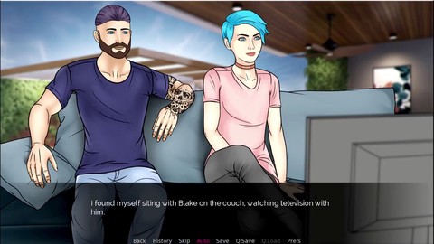 The excitement of a sissyboy - Blake spanks Ash and then dominates him