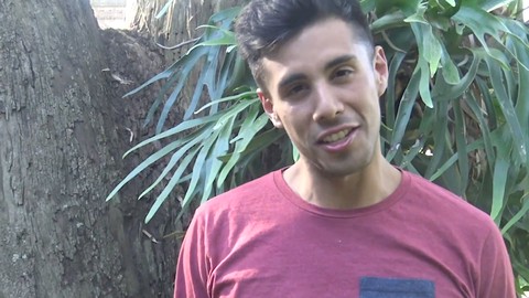 Stunning Brazilian stud without a condom drills tight ass in POV action