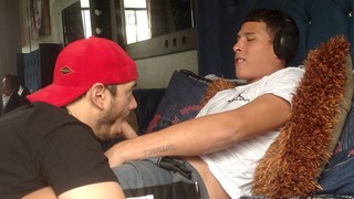 Gym suck, teen jocks, hand-job