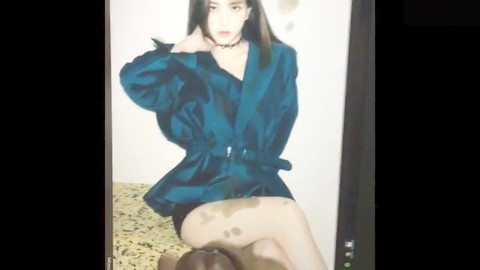 Bajando, colección cum, cumming asiático