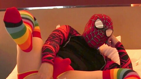 Spidey montre comment stimuler cette prostate