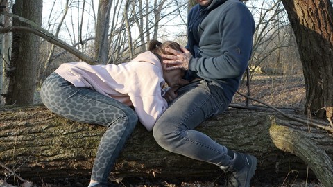 Succhiare il pene, all'aria aperta, ciucciare
