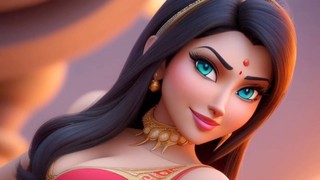 Sizzling Desi Indian Bhabhi couple will get steamy delight stepsister intercourse come upon with cool animated film twist